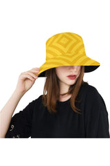 Amber Chevrons All Over Print Bucket Hat - Objet D'Art