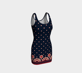 Starry Garden Bodycon Dress - Objet D'Art