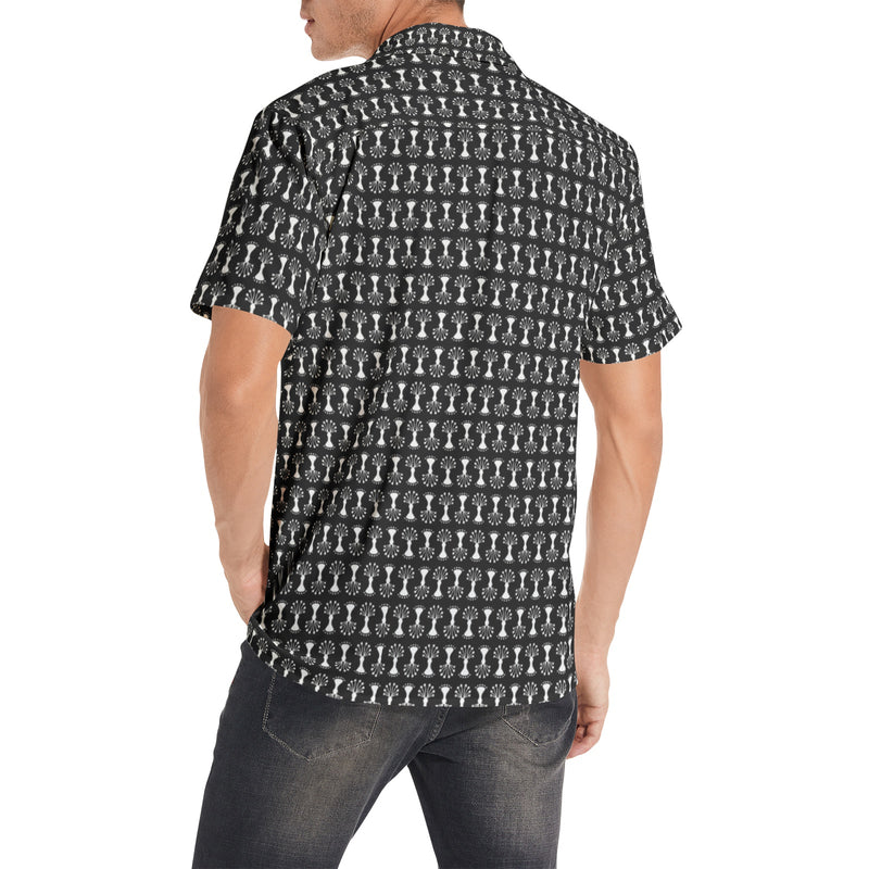 Men's All-over print Short Sleeve Shirts - Objet D'Art