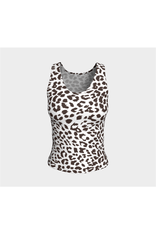 Leopard Print Fitted Tank Top - Objet D'Art