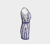 Floral East Bodycon Dress - Objet D'Art