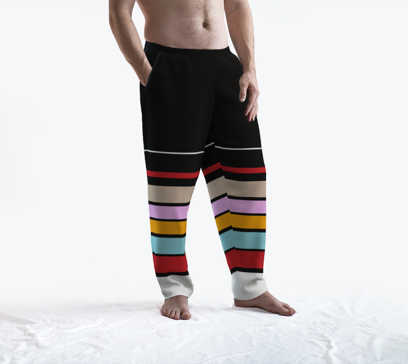 Multicolored Lounge Pants - Objet D'Art