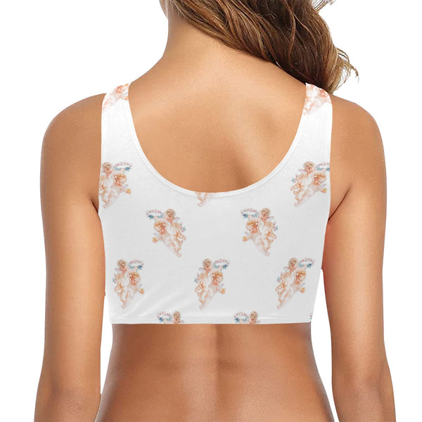 cheribum aloft smaller Chest Bowknot Bikini Top (Model S33) - Objet D'Art