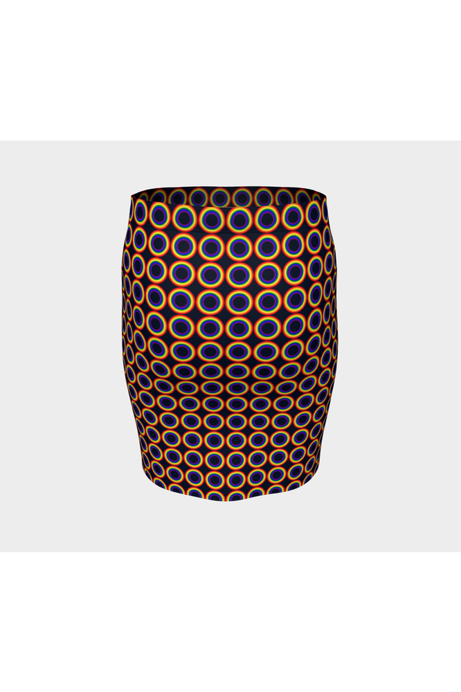 Spectral Loops Fitted Skirt - Objet D'Art