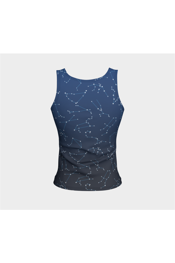 Zodiac Constellation Fitted Tank Top - Objet D'Art