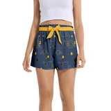 Women's Belted Short - Objet D'Art