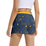Women's Belted Short - Objet D'Art