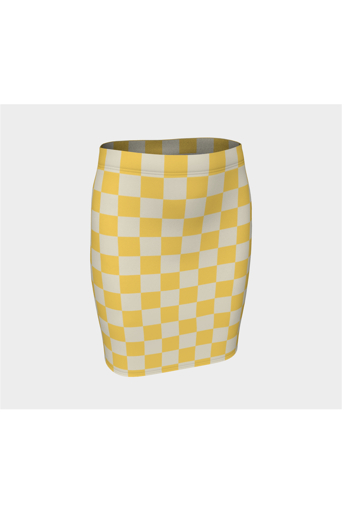 Aspen Gold Fitted Skirt - Objet D'Art