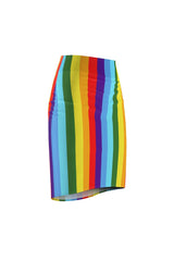 Rainbow ROYGBIV Women's Pencil Skirt - Objet D'Art