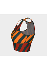 Biased Striped Athletic Top - Objet D'Art