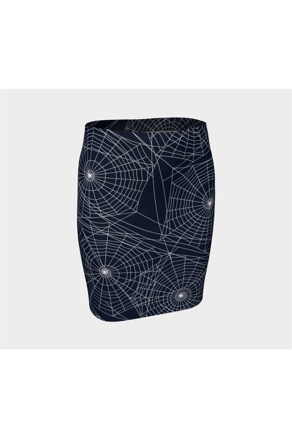 Spiderweb Fitted Skirt - Objet D'Art