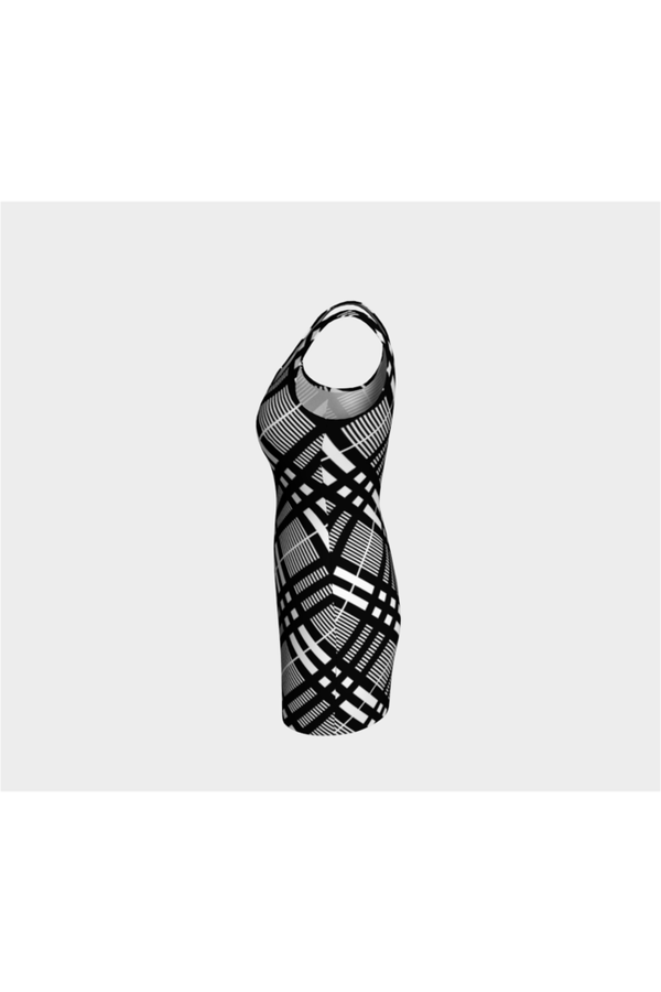 Plaid Pleasure Bodycon Dress - Objet D'Art