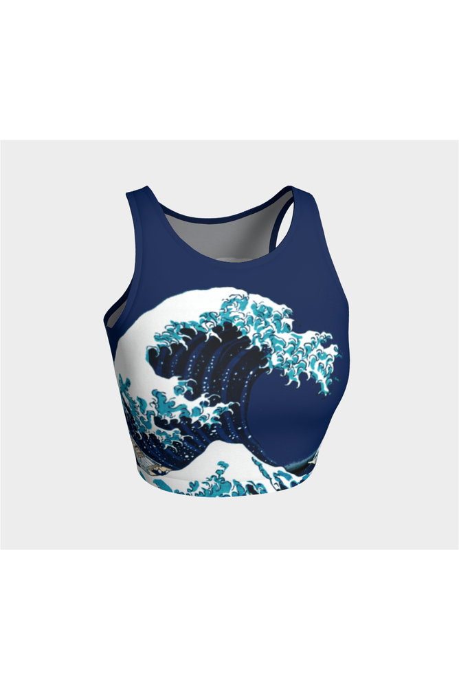 Great Wave Off Kanagawa Athletic Top - Objet D'Art