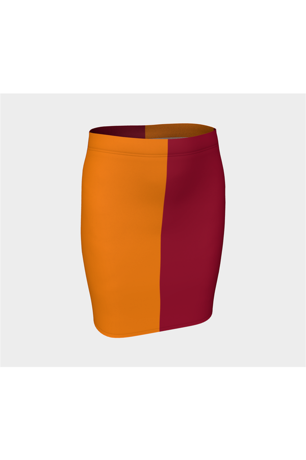Minimalism in Color Fitted Skirt - Objet D'Art