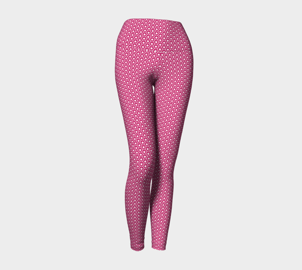 Honeycomb Star Yoga Leggings - Objet D'Art
