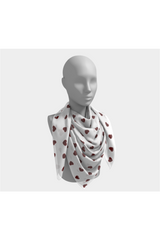 Hearts Square Scarf - Objet D'Art