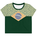 Brazil Crop Tee - Objet D'Art