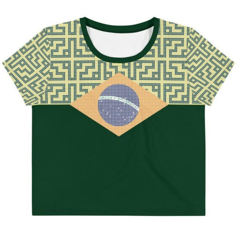 Brazil Crop Tee - Objet D'Art