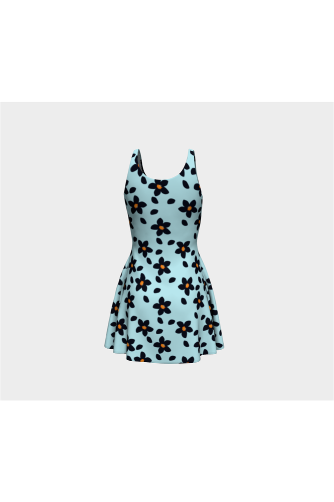 Power to the Petal Flare Dress - Objet D'Art