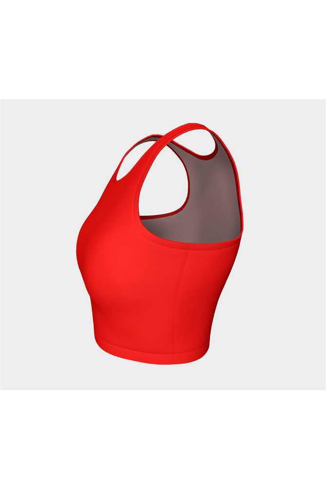 Cherry Red Athletic Top - Objet D'Art Online Retail Store