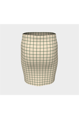 Queen's Gambit Fitted Skirt - Objet D'Art