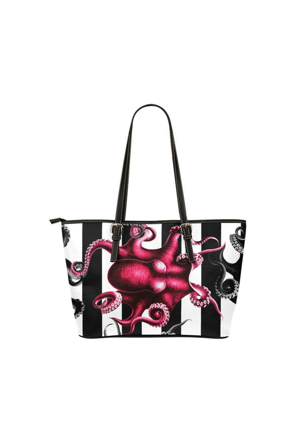 Octopus Leather Tote Bag/Small - Objet D'Art