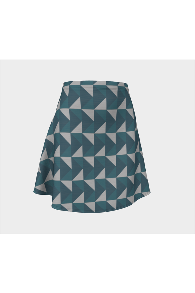 Right Angles Flare Skirt - Objet D'Art