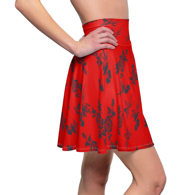 Asian Art Women's Skater Skirt - Objet D'Art