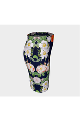 Floral Fitted Skirt - Objet D'Art