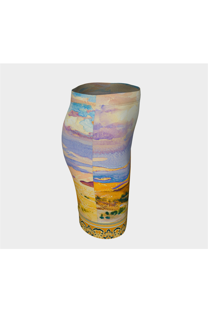Jerusalem Fitted Skirt - Objet D'Art
