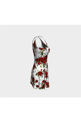 Rosy Flare Dress - Objet D'Art