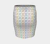Kaleidoscope Fitted Skirt - Objet D'Art