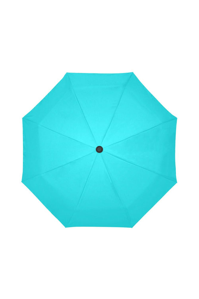 Marine Blue Auto-Foldable Umbrella (Model U04) - Objet D'Art