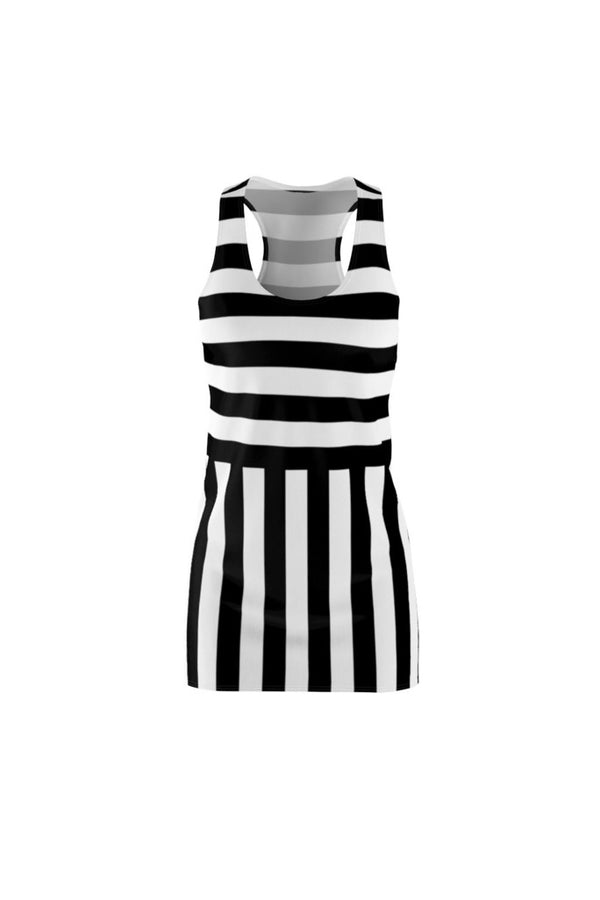 Striped Women's Racerback Dress - Objet D'Art