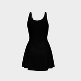 Red Rose Flare Dress - Objet D'Art