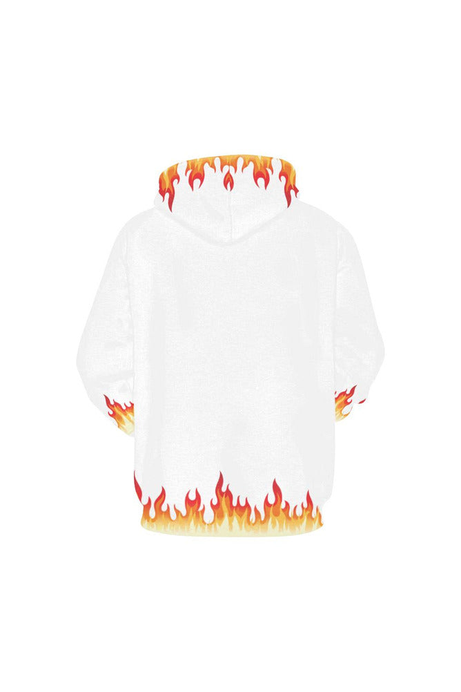 flame 1 All Over Print Hoodie for Women (USA Size) (Model H13) - Objet D'Art