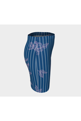 Pink Floral Fitted Skirt - Objet D'Art