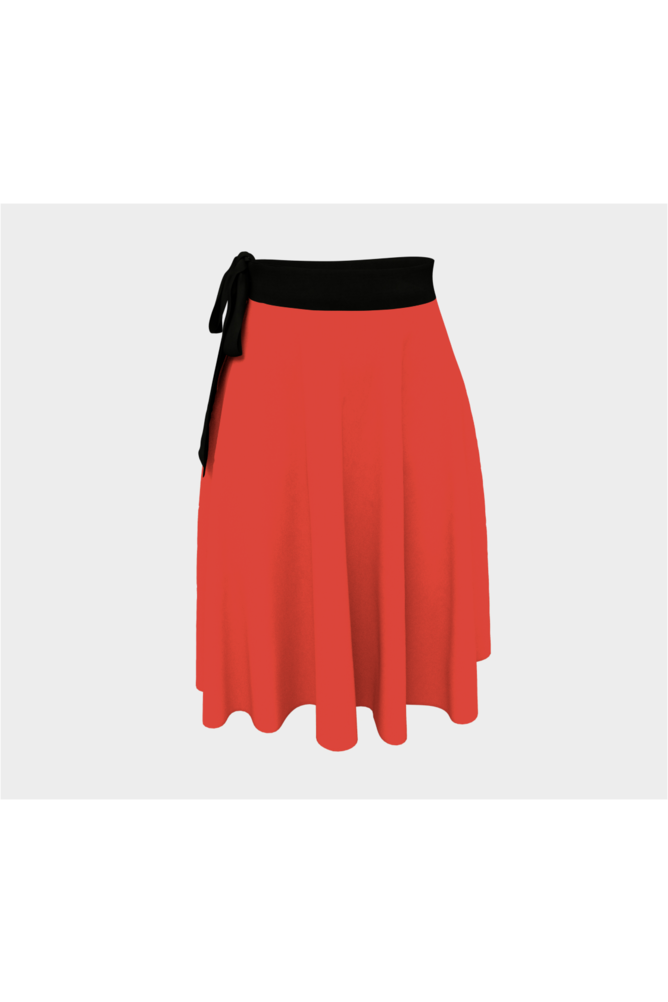 Rouge Wrap Skirt - Objet D'Art