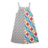 atomic1 Drawstring Neck Sleeveless Dress (Model D68) - Objet D'Art