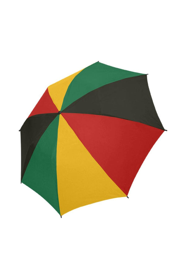 Pan African Colors Semi-Automatic Foldable Umbrella - Objet D'Art