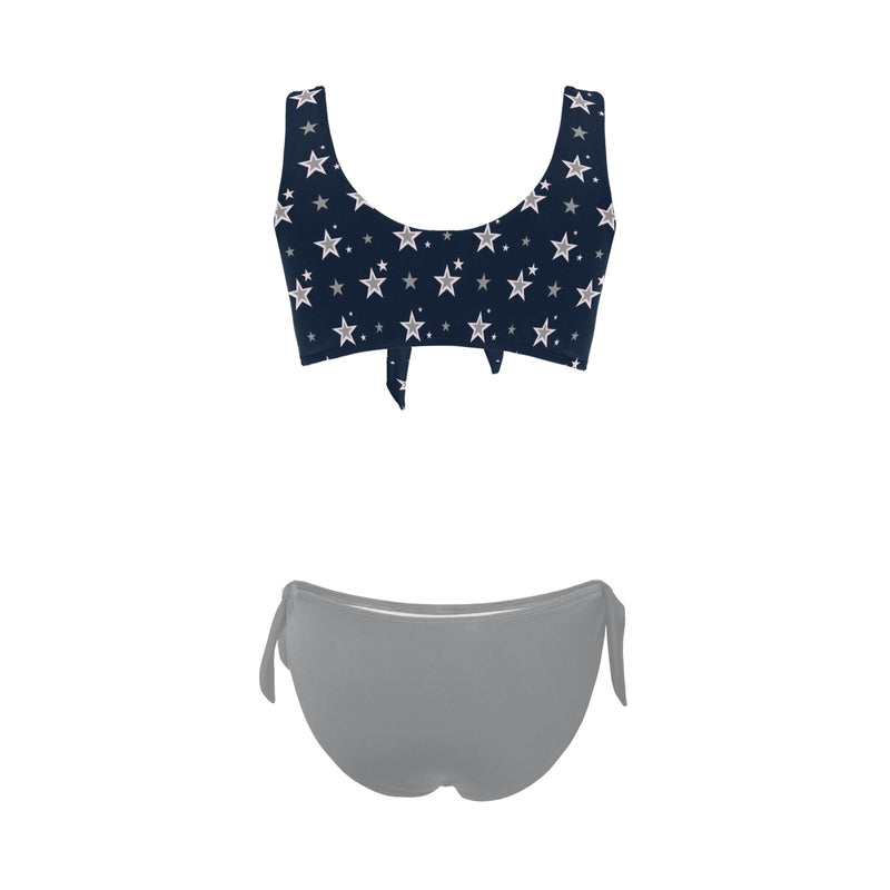 Stellar Bow Tie Front Bikini Swimsuit (Model S38) - Objet D'Art