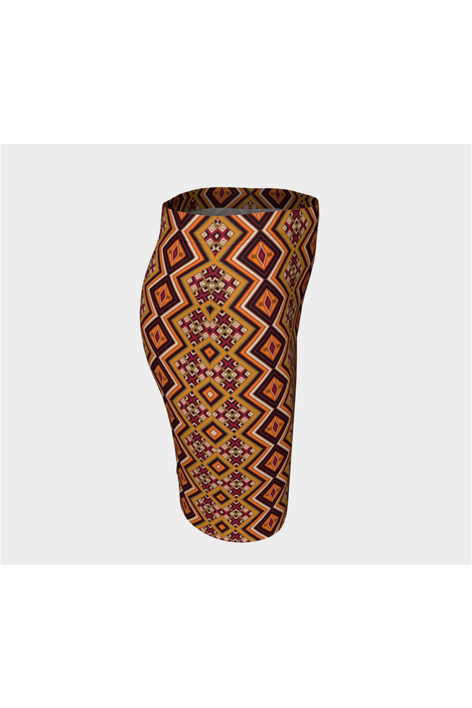Kente Print Fitted Skirt - Objet D'Art