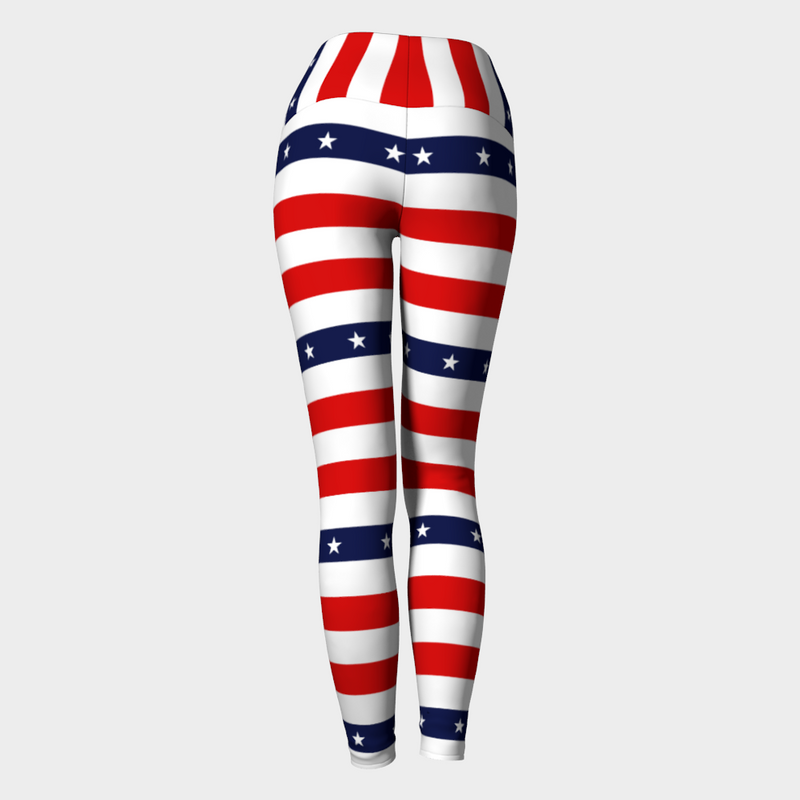 Americana Yoga Leggings - Objet D'Art