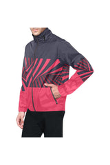 Folding Dimensions All Over Print Windbreaker for Men (Model H23) - Objet D'Art