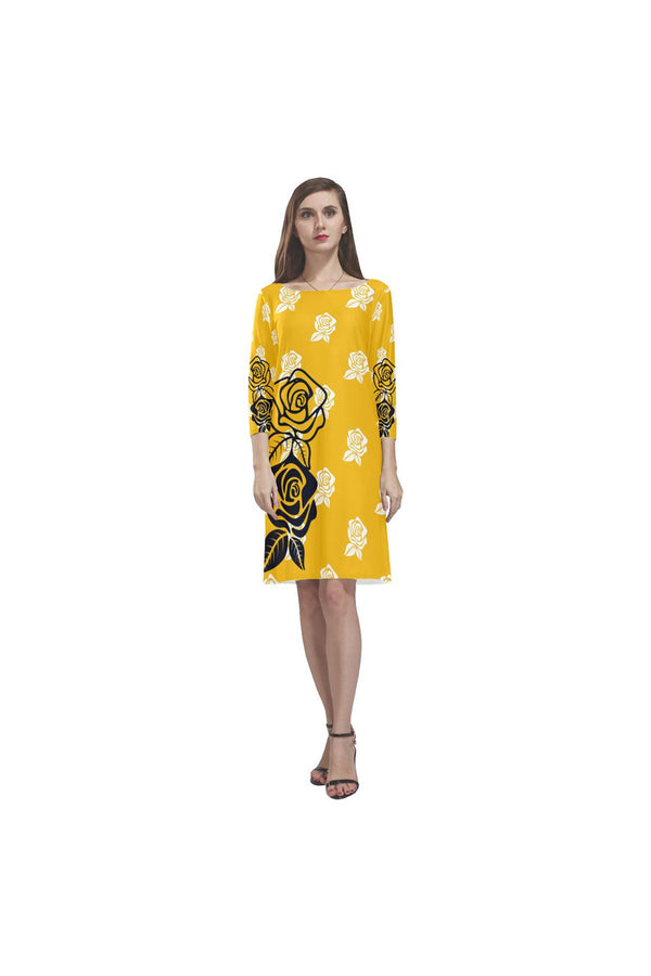 Golden Rose Rhea Loose Round Neck Dress - Objet D'Art Online Retail Store
