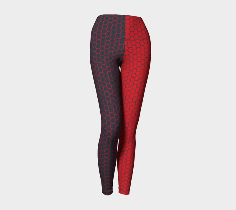 Honeycomb Yoga Leggings - Objet D'Art