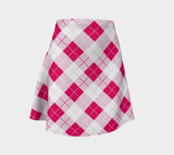 Innuendos of Plaid Flare Skirt - Objet D'Art