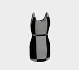 Micro Polka Dot Pi Bodycon Dress - Objet D'Art