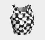 Matrix Athletic Crop Top - Objet D'Art