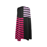Innuendos of Pink Curves Sleeveless A-Line Pocket Dress - Objet D'Art